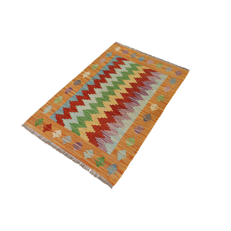 Wool Chevron Rug