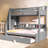 Twin Over Full Bunk With Trundle, Storage Staircase & USB-979832655