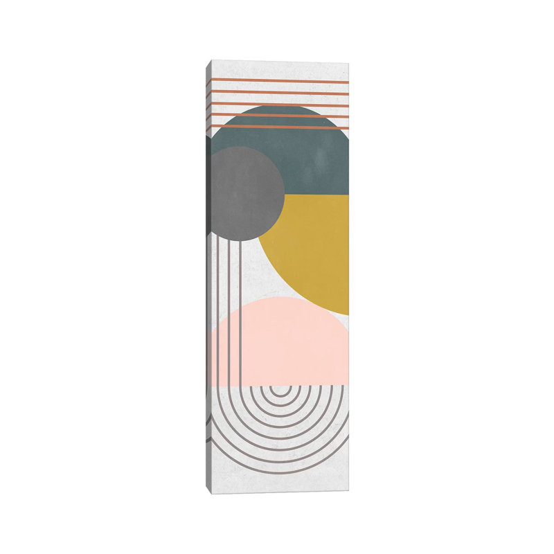 Geometric Daylight IV 1 Piece Wrapped Canvas Panoramic Wall Art, 152.4 cm H x 50.8 cm W x 1.91 cm D