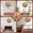 Clock Face With Gemstone Design