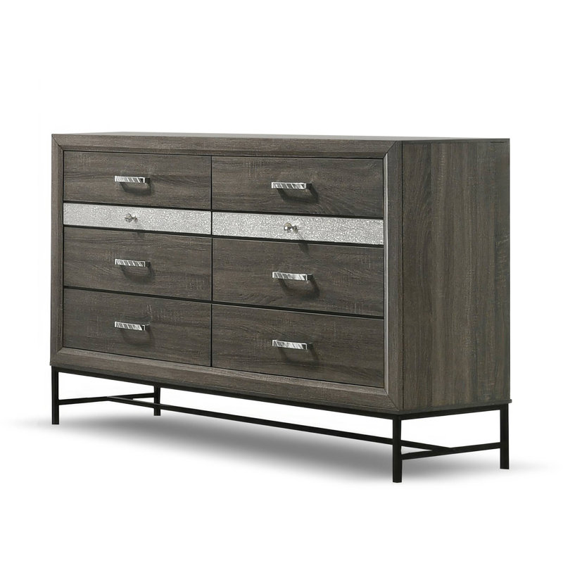 Commode Voleta, gris