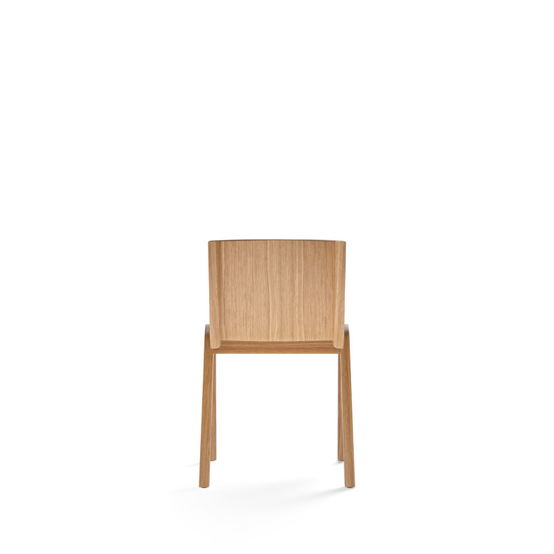 Ready Upholstered Dining Chair, Red Stained Oak, Bouclé 02 Acrylic
