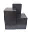 Ensemble de tables d'appoint de style rétro naturel, tables de bout empilables, table d'appoint Mgo
