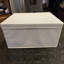 2 bacs de rangement pliables avec couvercles, boîtes de rangement avec poignées de transport et carton lourd robuste, L 16,5 po x l 11,8 po x H 7,8 po, pour les chaussures, les livres et les vêtements-1082944358