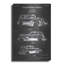«Luxury Auto Blueprint Brevet» par Luxe Metal Portfolio-101621580