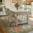 Kaldi Vintage Floral Washable Area Rug with Non-Slip Backing, Soft Botanical Farmhouse Rug for Living Room, Bedroom, Dining Room-1361935206
