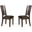 Modern Dining Table w Butterfly Leaf and 6x Side Chairs 7pc Dining Set