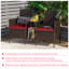 Banc tête-à-tête en rotin Patiojoy-2092250696
