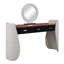 Coiffeuse avec miroir et tabouret Jacques