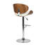 Mcclellan Swivel Upholstered Adjustable Height Counter Stool