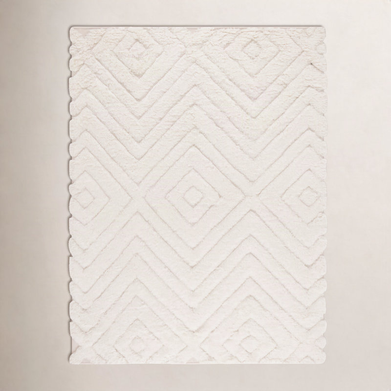 Dabria Wool Area Rug, Rectangle 10' x 14'