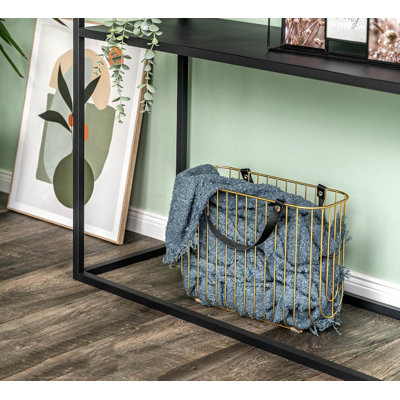 Metal Free Standing Magazine Rack