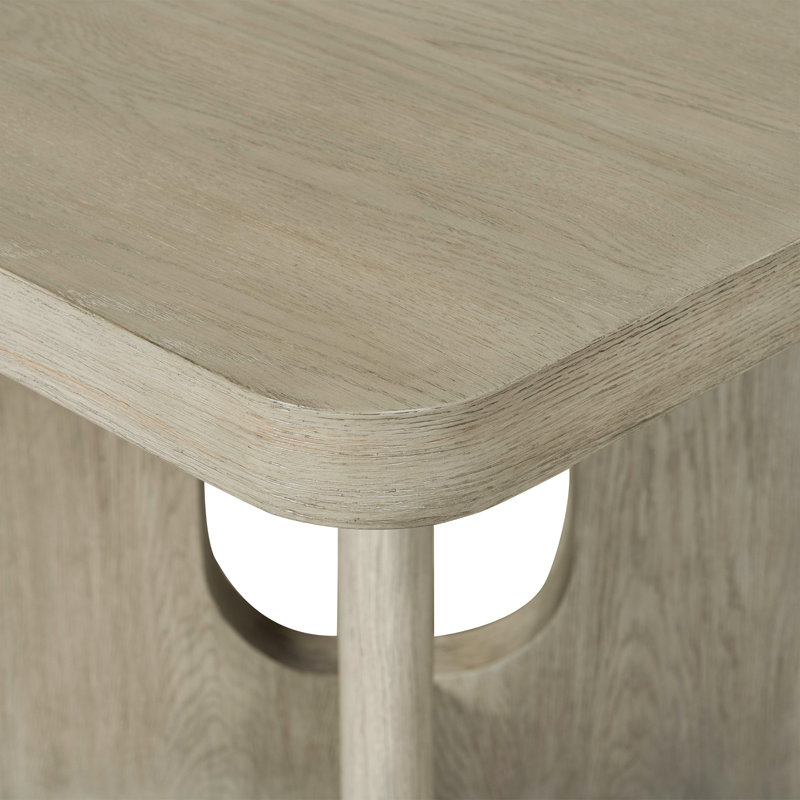 Doloros Counter Height Dining Table, Oak Wood