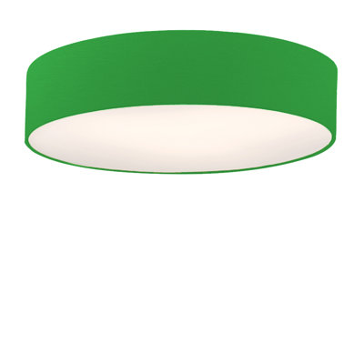 Parvin Cotton / Cotton Blend Flush Mount