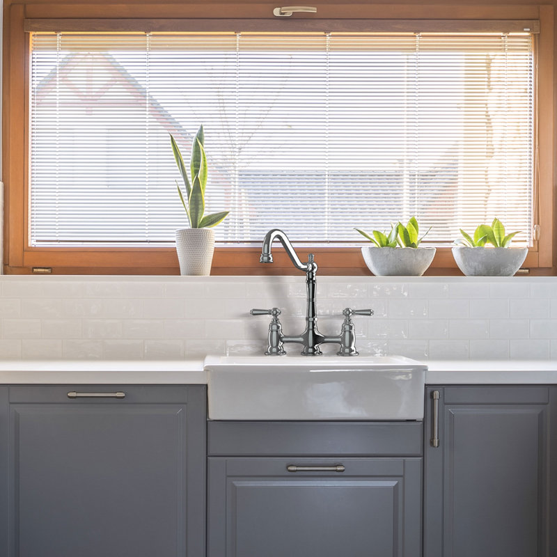 Pioneer Americana Kitchen Faucet, Polished Chrome