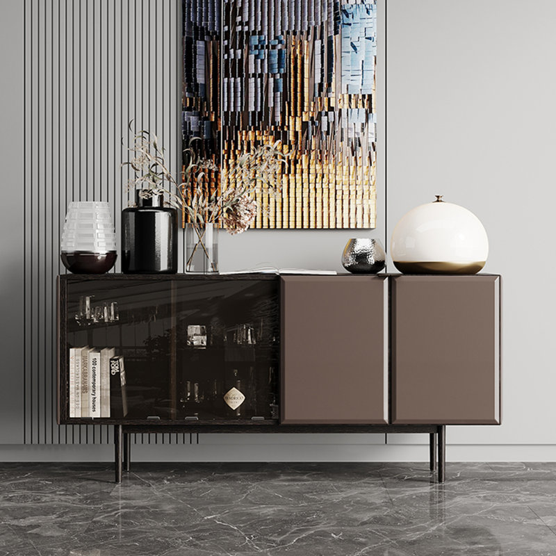 European-style minimalist luxury sideboard