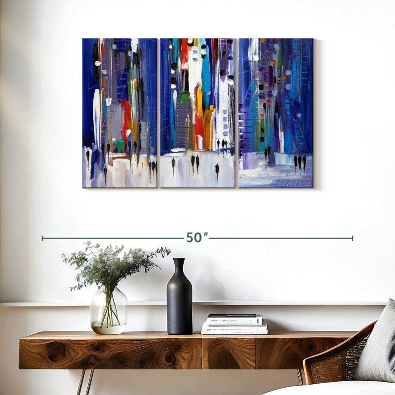 Avery Night City, 24" H x 38" W