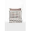 Ensemble de housse de couette simple 100% coton Ranforce, blanc et brun | Comprend une housse de couette 63 x 87, un drap plat 63 x 94 et une taie d'oreiller 20 x 28 | Imprimé réactif, lavable à la machine, fermeture à boutons et enveloppes | Conception douce, durable et élégante-112932359-112932330