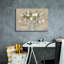 «April Tulips Neutral» par Danhui Nai, art mural sur toile-564714823