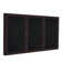 Enclosed Recycled Rubber Bulletin Boards Enclosed Cabinet Vinyl Bulletin Board