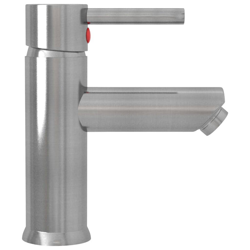 Kasota Belfry Mono Basin Mixer, Silver