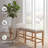 Leannah Polyester Upholstered Bench