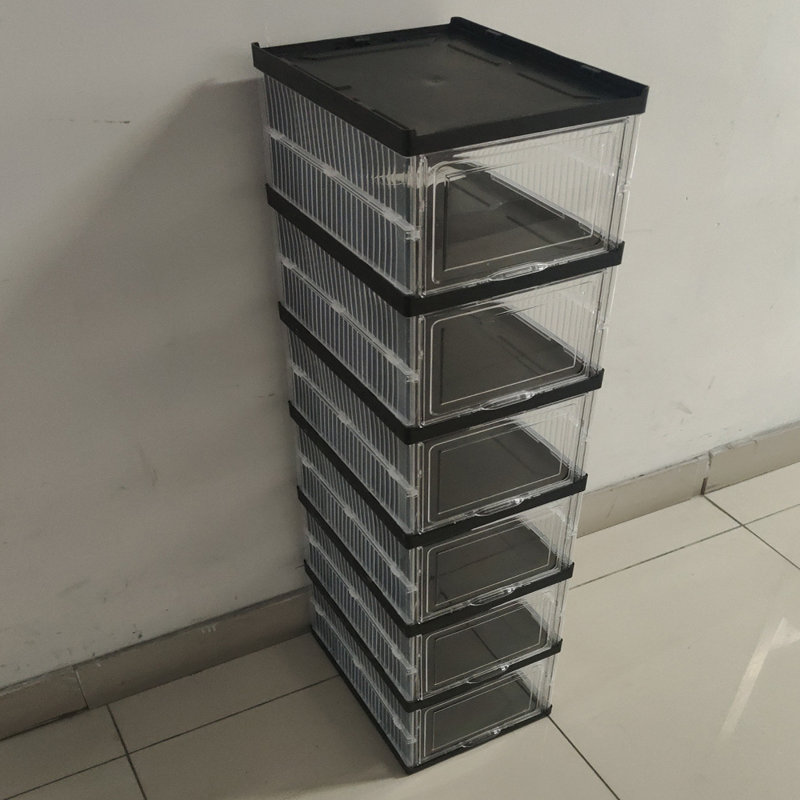 12 Pair Stackable Shoe Rack