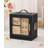 360° Rotating Jewellery Box with Transparent Window and Mirror
