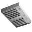 Hotte encastrée Vortex PROLINE de 34 pouces (pour hottes de cuisine 36 pouces), 600 pi³ / min, ventilateur simple, installation facile, éclairage à DEL scellé, hottes de cuisine, PLGL VORTEX 34.18.600