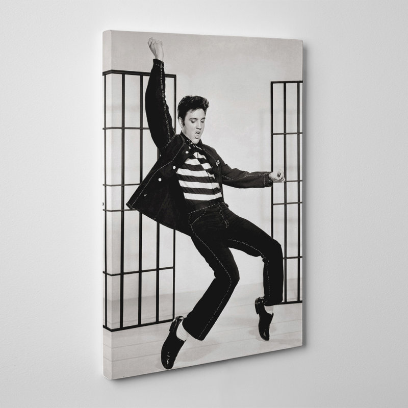 Elvis Presley Jailhouse Rock - Wrapped Canvas, 100cm H x 70cm W