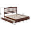 Lit plateforme en bois massif Lamari avec pied de lit et lit gigogne-2075297635-2020591150