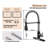 Bolden CASAINC 1.8 GPM Britt Commercial Style Pull Down Single Handle Kitchen Faucet-93965547