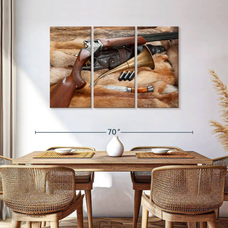Senne Hunting Things, 36" H x 57" W