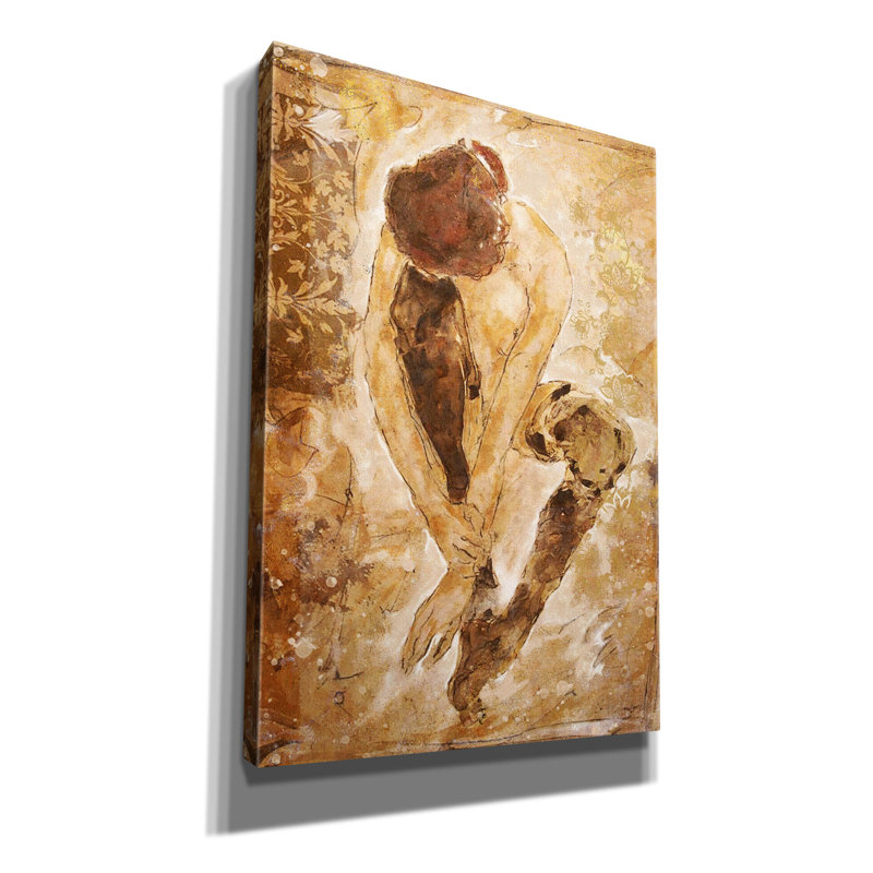 «Repose» par Marta Wiley, art mural sur toile, H 26 po x l 18 po x P 0,75 po