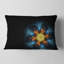  Abstract Symmetrical Fractal Flower Pillow-30422859-89151531