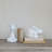 Stoneware Giraffe Shaped Lamp With Inline Switch