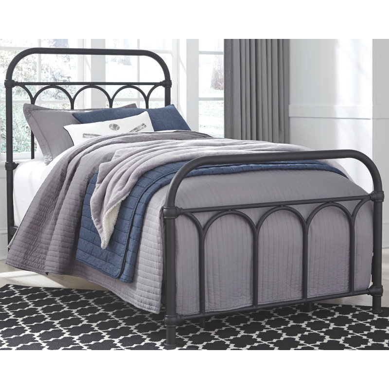 Damyla Metal Open-Frame Bed, Twin