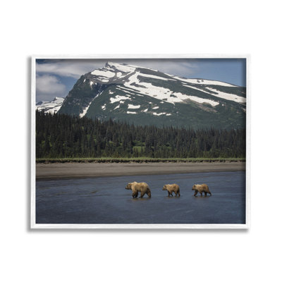 BearsCroossingIcyRiverGicleeArtbyPHBurchett