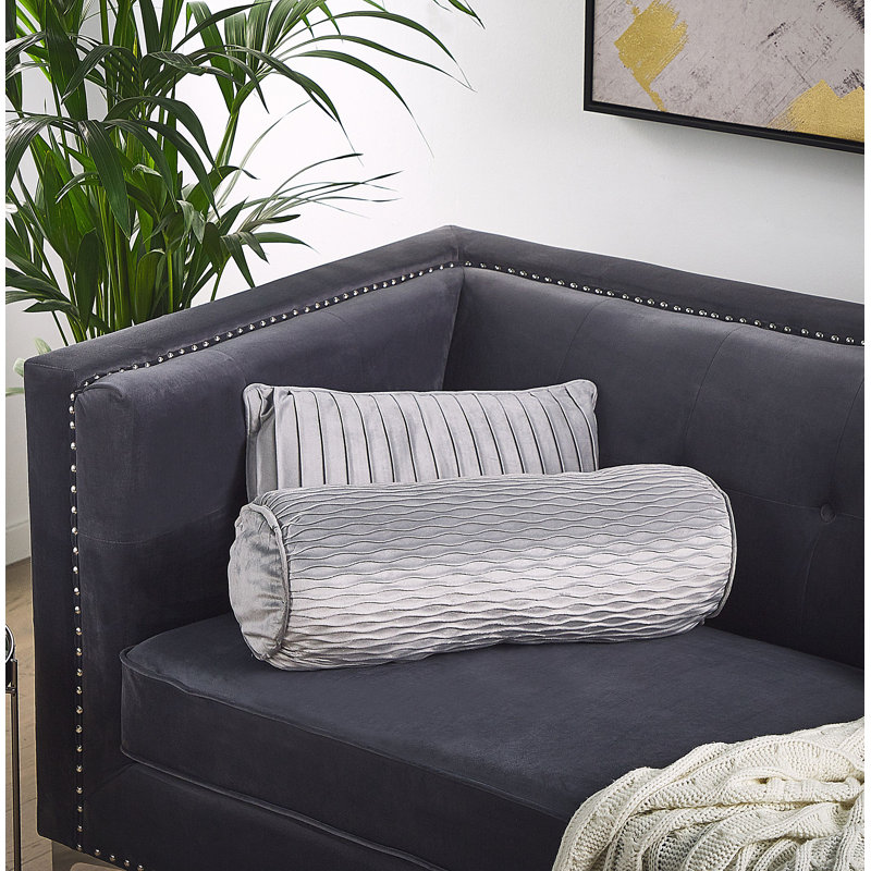 Amaro Geometric Bolster Cushion