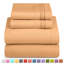 Ensemble de draps double brossé de luxe pour hôtel avec draps et taies d'oreiller très doux-1596789718-1518904098