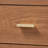Baxton Studio Mandolin Mid-Century Ash Walnut Wood 6-Drawer Dresser