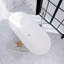 Baignoire de trempage autoportante en acrylique 55 po x 29,5 po-100788076