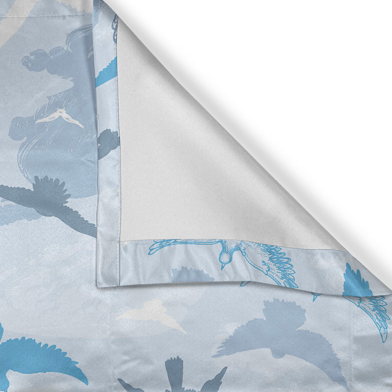 Semi Sheer Curtain Pair