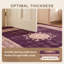 Tapis Ashley traditionnel avec médaillon, style persan, or, rose, gris, ivoire, lavable à la machine, antidérapant, à poils courts, pour l'intérieur et l'extérieur, adapté aux animaux domestiques, idéal pour le salon, la chambre, la salle à manger, l'entrée, le couloir ou le bureau.-1155205983
