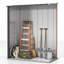2.75 ft. W x 4.66 ft. D Metal Tongue & Groove Flat Garden Shed-1409329491