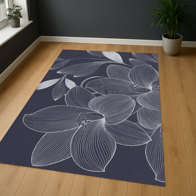 Floral Area Rug