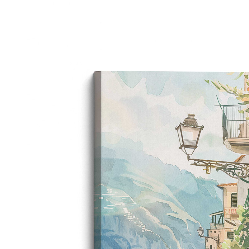 Coastal Greeting v2, grande impression sur toile, H 54 po x l 36 po