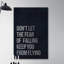 Fear of Falling II 1 Piece Wrapped Canvas Wall Art-1773282974
