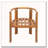 Wood Armrest Dining Chair