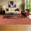 Tapis intérieur / extérieur multicolore rayé à tissage plat Ellenton-17906331